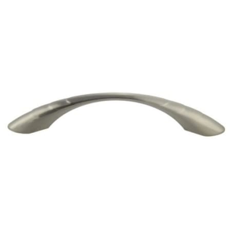Crown Cabinet Hardware Deco 3-3/4 Inch Center to Center Arch Cabinet Pull Satin Nickel