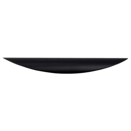 Crown Cabinet Hardware Waterfall 5 Inch Center to Center Finger Cabinet Pull Matte Black