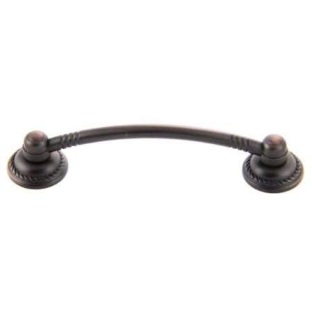 Crown Cabinet Hardware Deco 3-3/4 Inch Center to Center Handle Cabinet Pull Oil Rubbed Bronze