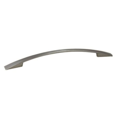 Crown Cabinet Hardware Modern 6-5/16 Inch Center to Center Arch Cabinet Pull Satin Nickel