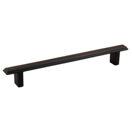 Crown Cabinet Hardware Washington 6-5/16 Inch Center to Center Bar Cabinet Pull Oil Rubbed Bronze