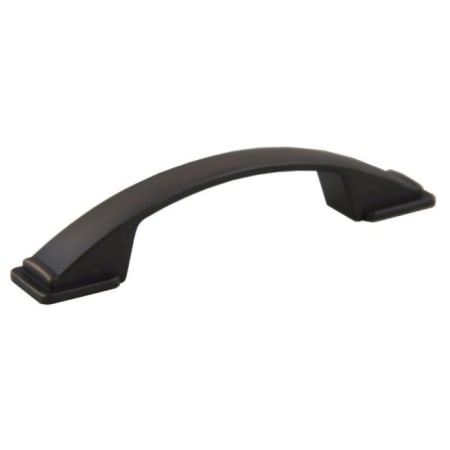 Crown Cabinet Hardware St. Louis 3-3/4 Inch Center to Center Arch Cabinet Pull Oil Rubbed Bronze