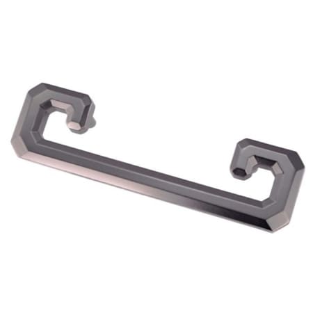 Crown Cabinet Hardware Monaco 3-3/4 Inch Center to Center Finger Cabinet Pull Dark Pewter
