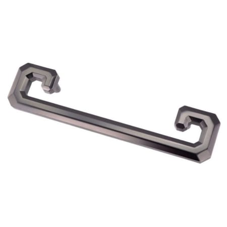 Crown Cabinet Hardware Monaco 5 Inch Center to Center Finger Cabinet Pull Dark Pewter