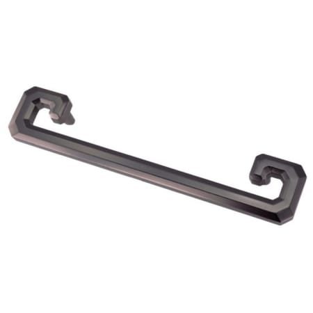 Crown Cabinet Hardware Monaco 6-5/16 Inch Center to Center Greek Style Finger Cabinet Pull / Drawer Pull Dark Pewter