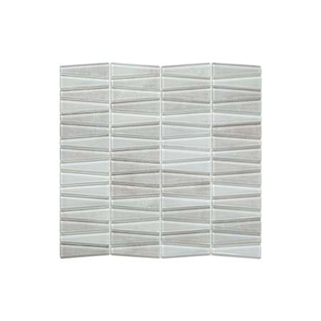 Cruz Bay Studio Coastline - 12" x 13" Marque Floor and Wall Tile - Glossy Visual - Sold by Carton (10.8 SF/Carton) Glacier Gloss