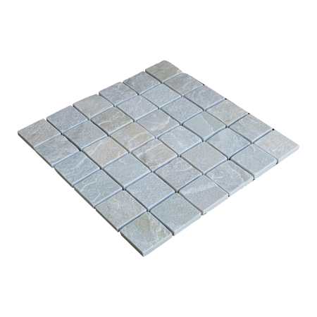 Cruz Bay Studio Classic II - 12" x 12" Square Floor and Wall Tile - Honed Visual - Sold by Carton (10.67 SF/Carton) Himachal White Natural