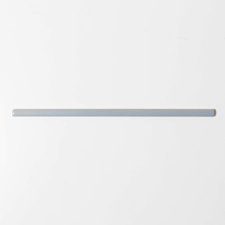 Cruz Bay Studio Bedouin 12" x 0" Glossy Ceramic Grout Tile Bullnose - Sold by Piece (0.98 LF/Piece) Blue Gloss