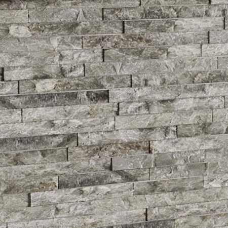 Cruz Bay Studio Slender Strip - 3" x 12" Brick Wall Tile - Textured Visual - Sold by Carton (5.28 SF/Carton) Ashen Grey
