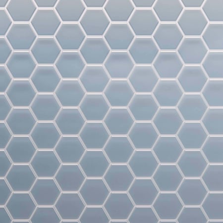 Cruz Bay Studio 3 inch Beehive - 10" x 12" Geometric Floor and Wall Tile - Matte Visual - Sold by Carton (9.13 SF/Carton) Aqua Blue Matte