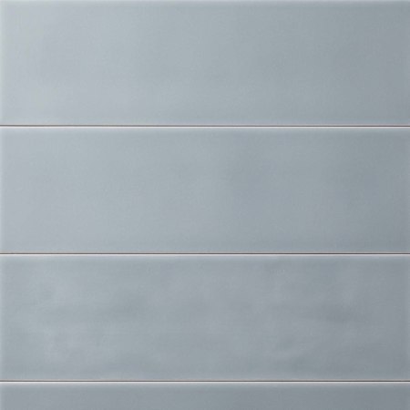 Cruz Bay Studio Bedouin - 4" x 12" Rectangle Wall Tile - Glossy Visual - Sold by Carton (9.9 SF/Carton) Blue Matte