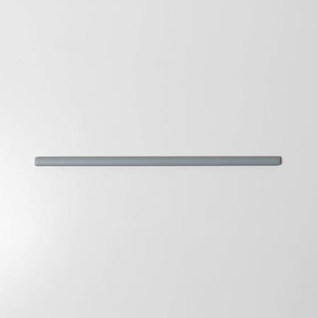 Cruz Bay Studio Bedouin 12" x 0" Matte Ceramic Grout Tile Bullnose - Sold by Piece (0.98 LF/Piece) Blue Matte