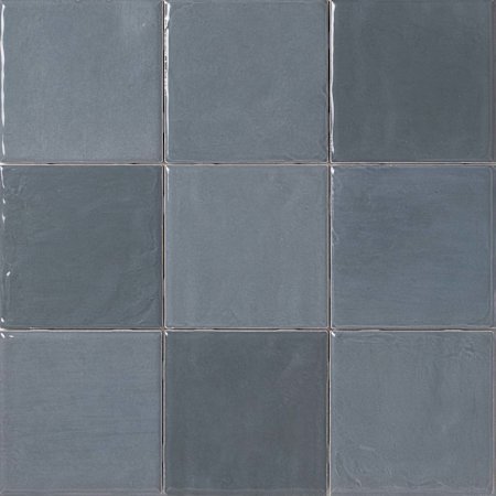 Cruz Bay Studio Harvest - 4" x 4" Square Wall Tile - Glossy Visual - Sold by Carton (12.8 SF/Carton) Blueberry Gloss