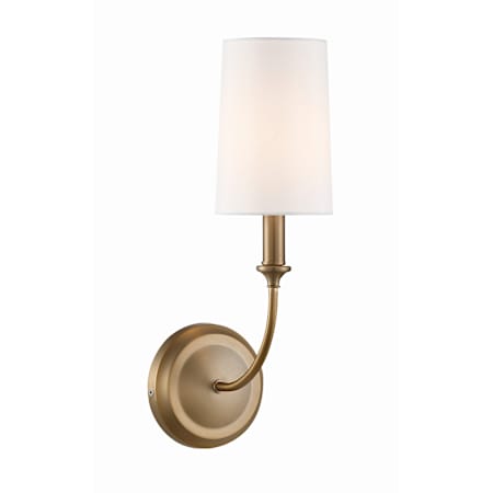 Crystorama Lighting Group Sylvan 16" Tall Wall Sconce Vibrant Gold