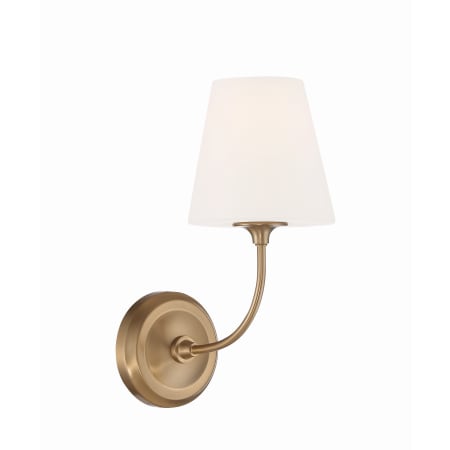 Crystorama Lighting Group Sylvan 13" Tall Wall Sconce Vibrant Gold