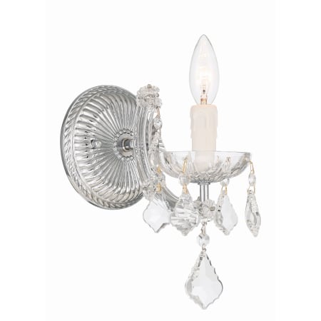 Crystorama Lighting Group Maria Theresa 12" Tall Wall Sconce Polished Chrome