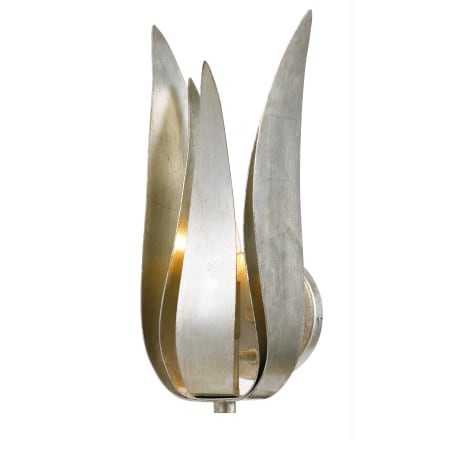 Crystorama Lighting Group Broche 14" Tall Wall Sconce with Metal Shade Antique Silver