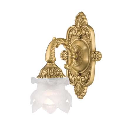 Crystorama Lighting Group Mayfield 10" Tall Wall Sconce Aged Brass