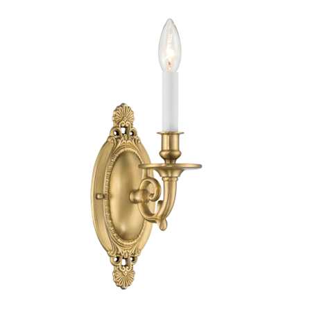 Crystorama Lighting Group Milford 12" Tall Wall Sconce Aged Brass