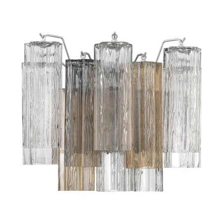 Crystorama Lighting Group Addis 2 Light 12" Tall Wall Sconce Polished Chrome