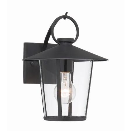 Crystorama Lighting Group Andover 11" Tall Wall Sconce Matte Black