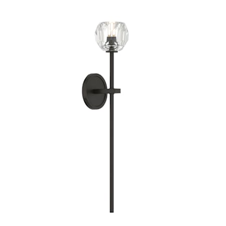 Crystorama Lighting Group Aragon 11" Tall LED Wall Sconce Matte Black
