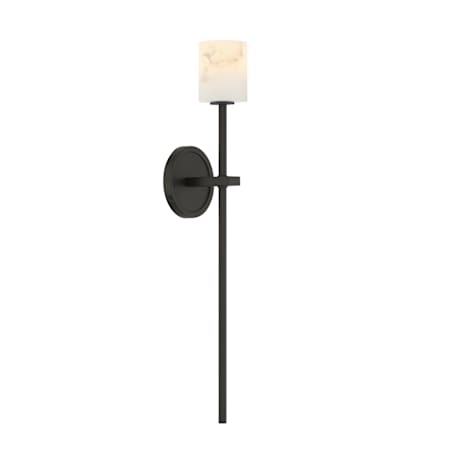 Crystorama Lighting Group Aragon 11" Tall LED Wall Sconce Matte Black