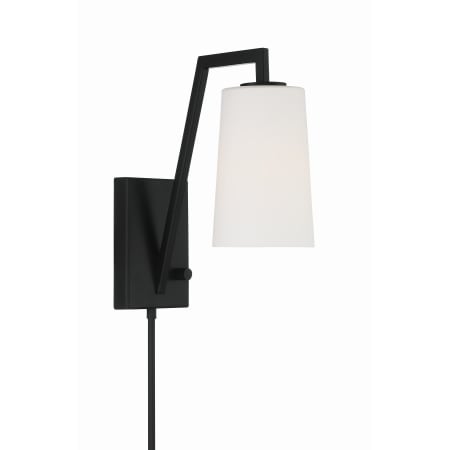 Crystorama Lighting Group Avon 12" Tall Wall Sconce Matte Black