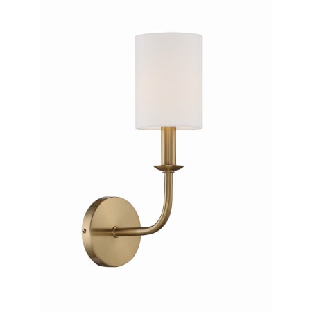 Crystorama Lighting Group Bailey 16" Tall Wall Sconce Aged Brass