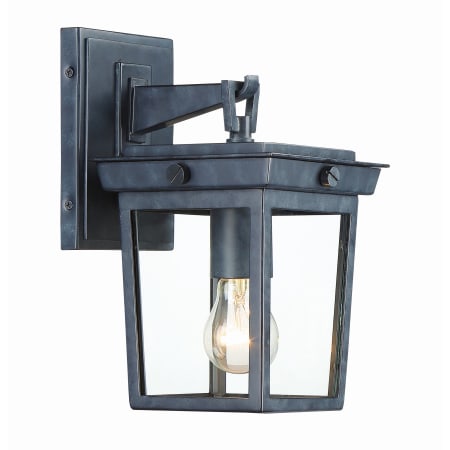 Crystorama Lighting Group Belmont 11" Tall Wall Sconce Graphite