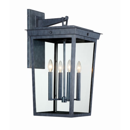 Crystorama Lighting Group Belmont 4 Light 26" Tall Wall Sconce Graphite