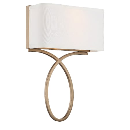 Crystorama Lighting Group Brinkley 2 Light 15" Tall Wall Sconce Vibrant Gold