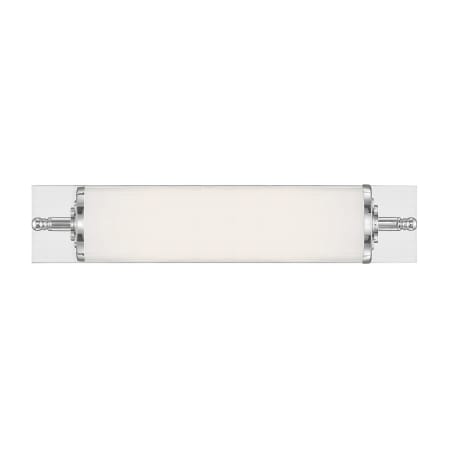 Crystorama Lighting Group Foster 5" Wide LED Bath Bar Polished Chrome