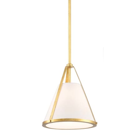 Crystorama Lighting Group Fulton 10" Wide Mini Pendant Antique Gold