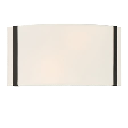 Crystorama Lighting Group Fulton 2 Light 6" Tall Wall Sconce Black