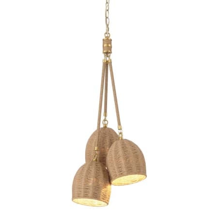 Crystorama Lighting Group Jace 11" Wide LED Multi Pendant Light Soft Gold