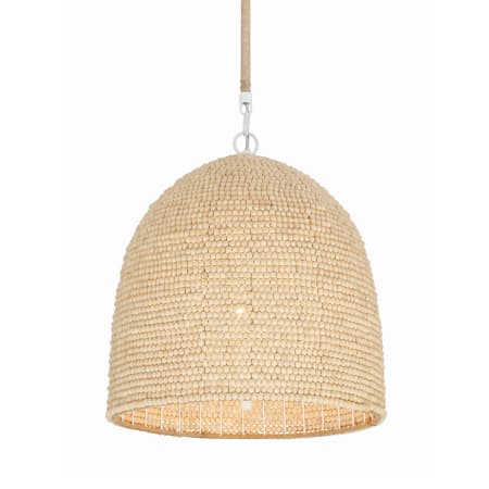 Crystorama Lighting Group Jasper 3 Light 16" Wide Pendant Matte White