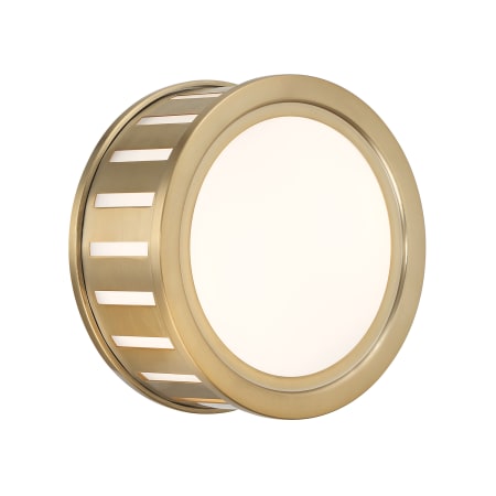 Crystorama Lighting Group Kendal 2 Light 5" Tall Wall Sconce Vibrant Gold