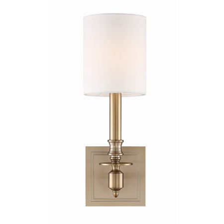 Crystorama Lighting Group Lloyd 14" Tall Wall Sconce Aged Brass
