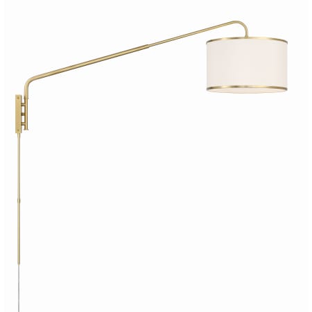 Crystorama Lighting Group Mallory 22" Tall Wall Sconce Soft Brass