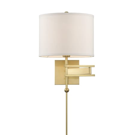Crystorama Lighting Group Marshall 18" Tall Wall Sconce Aged Brass