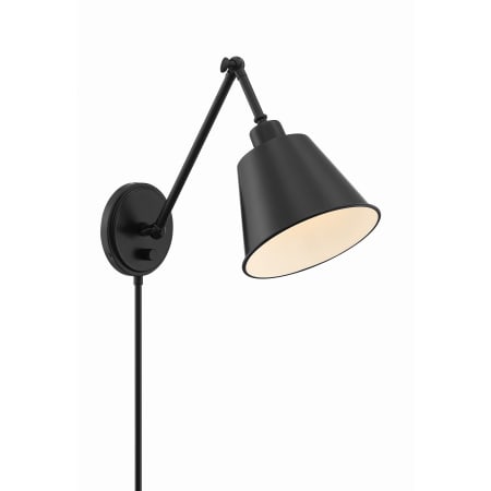 Crystorama Lighting Group Mitchell 30" Tall Wall Sconce Matte Black