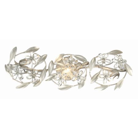 Crystorama Lighting Group Marselle 3 Light 26" Wide Vanity Light Antique Silver