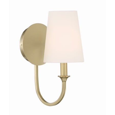 Crystorama Lighting Group Payton 12" Tall Bathroom Sconce Vibrant Gold