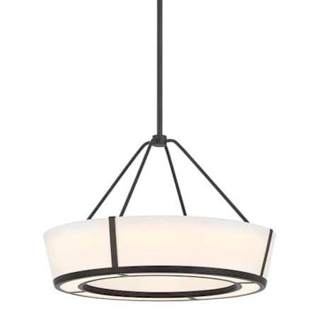 Crystorama Lighting Group Royce 25" Wide Pendant Charcoal Bronze