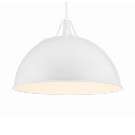 Crystorama Lighting Group Soto 20" Wide Pendant White