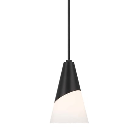 Crystorama Lighting Group Tori 3 Light 9" Wide Mini Pendant Matte Black