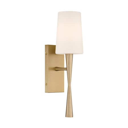Crystorama Lighting Group Trenton 19" Tall Wall Sconce Aged Brass