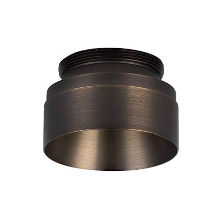 CSL Lighting Luxe 3" Wide Deep Regressed Metal Bezel Distressed Bronze