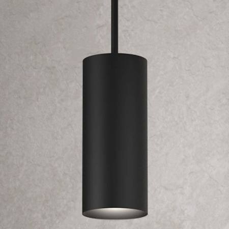 CSL Lighting LED Cylinder 5" Wide 3000K LED Mini Pendant Matte Black